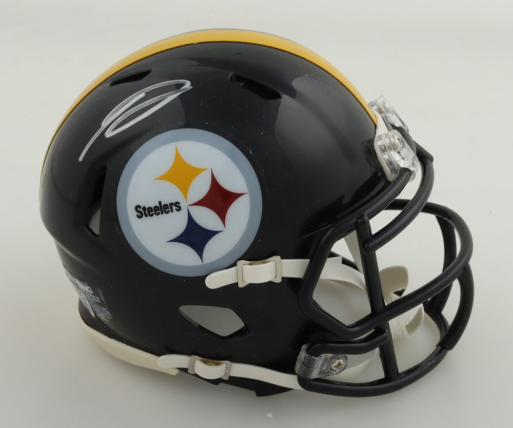 George Pickens Signed Steelers Speed Mini Helmet (JSA) at PristineAuction.com George Pickens Signed Steelers Speed Mini Helmet (JSA) at PristineAuction.com
