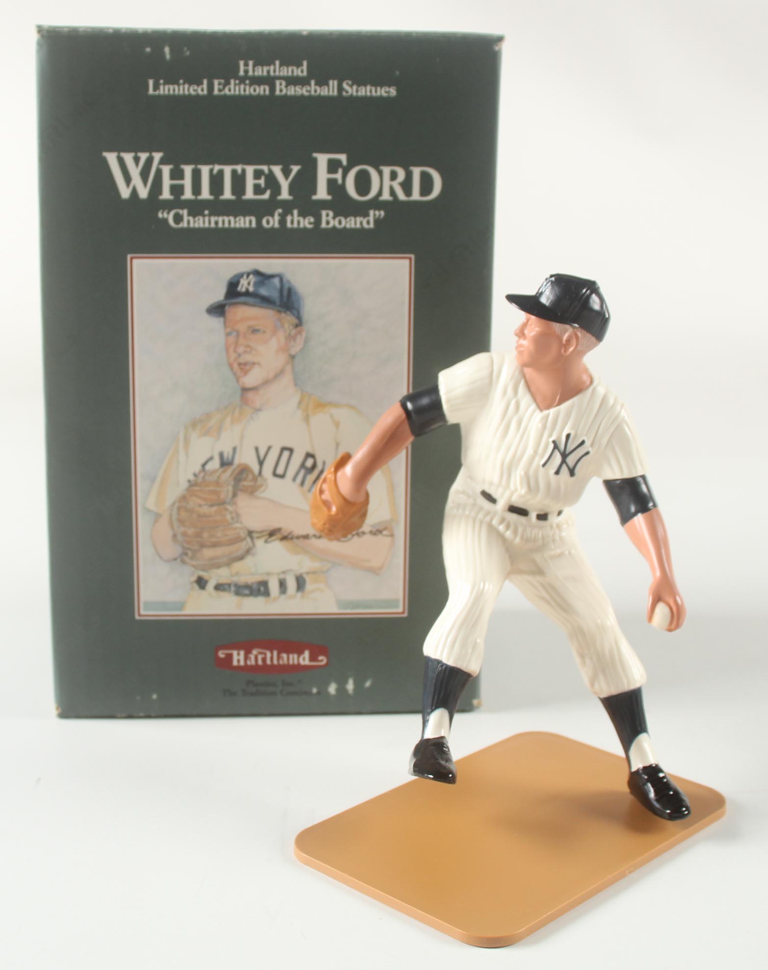 Whitey Ford Yankees "Chairman Of The Board" LE Hartland Figurine at PristineAuction.com Whitey Ford Yankees "Chairman Of The Board" LE Hartland Figurine at PristineAuction.com