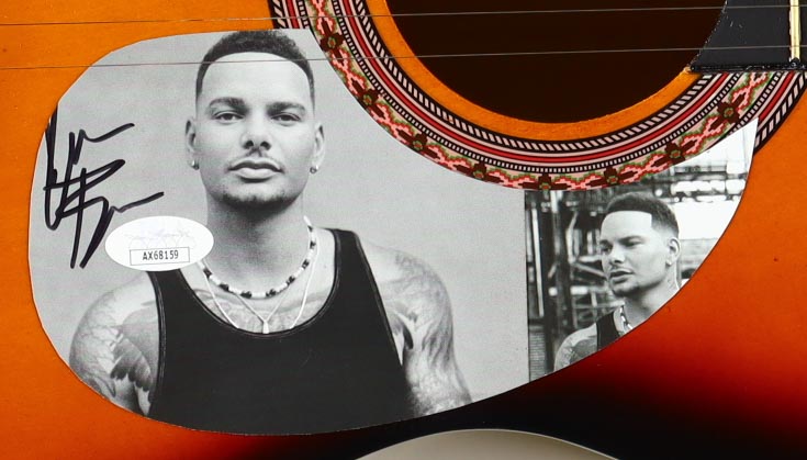 Kane Brown Signed 38" Acoustic Guitar (JSA) at PristineAuction.com Kane Brown Signed 38" Acoustic Guitar (JSA) at PristineAuction.com
