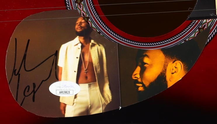 John Legend Signed 38" Acoustic Guitar (JSA) at PristineAuction.com John Legend Signed 38" Acoustic Guitar (JSA) at PristineAuction.com