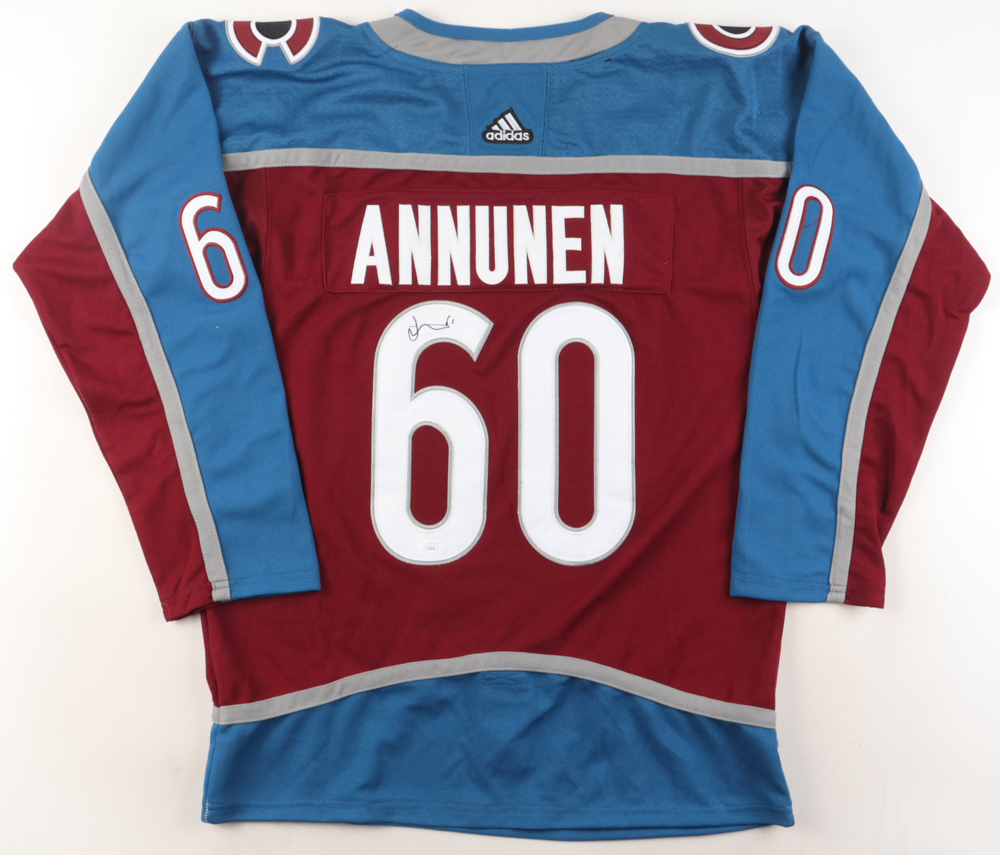 Justus Annunen Signed Jersey (JSA) at PristineAuction.com Justus Annunen Signed Jersey (JSA) at PristineAuction.com