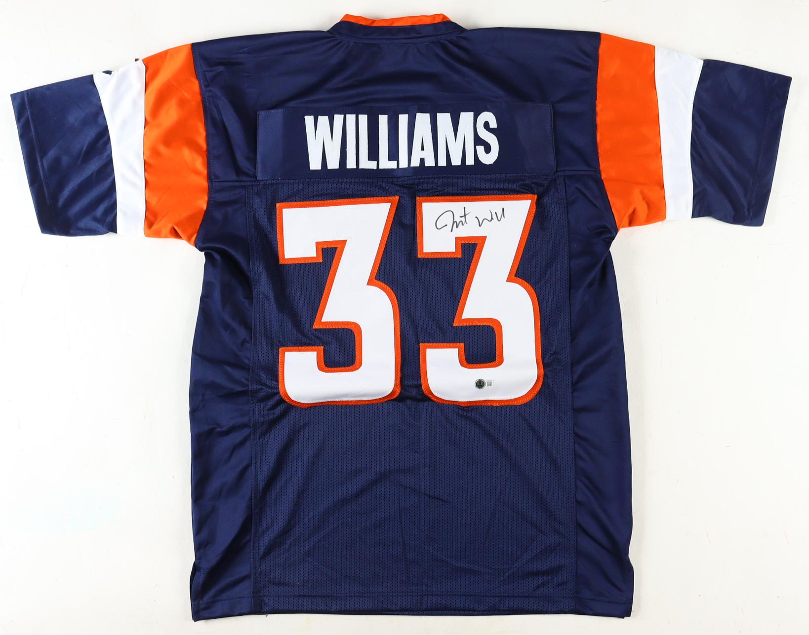 Javonte Williams Signed Jersey (Beckett) at PristineAuction.com Javonte Williams Signed Jersey (Beckett) at PristineAuction.com