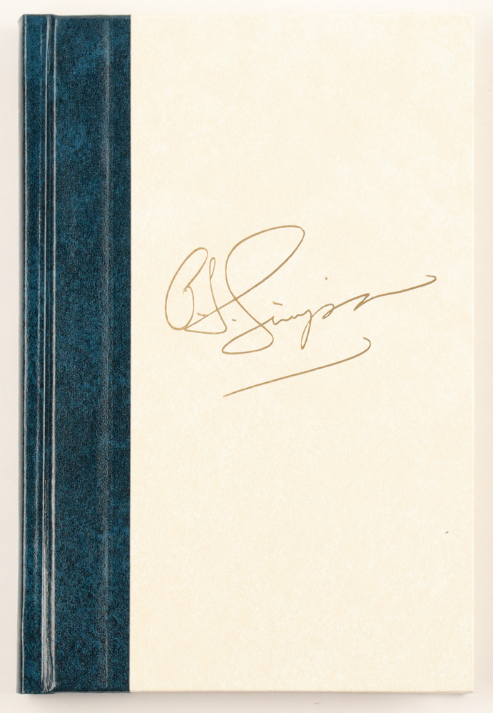 OJ Simpson Signed LE "I Want to Tell You" Hardback Book (Beckett) at PristineAuction.com OJ Simpson Signed LE "I Want to Tell You" Hardback Book (Beckett) at PristineAuction.com