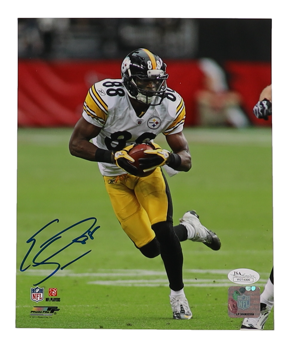 Emanuel Sanders Signed Steelers 8x10 Photo (JSA) at PristineAuction.com Emanuel Sanders Signed Steelers 8x10 Photo (JSA) at PristineAuction.com