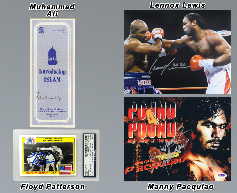 Boxing Collection Mystery Box - Series 18 (Limited to 100) (3 Boxing Autographs Per Box) – Schwartz Sports at PristineAuction.com Boxing Collection Mystery Box - Series 18 (Limited to 100) (3 Boxing Autographs Per Box) – Schwartz Sports at PristineAuction.com