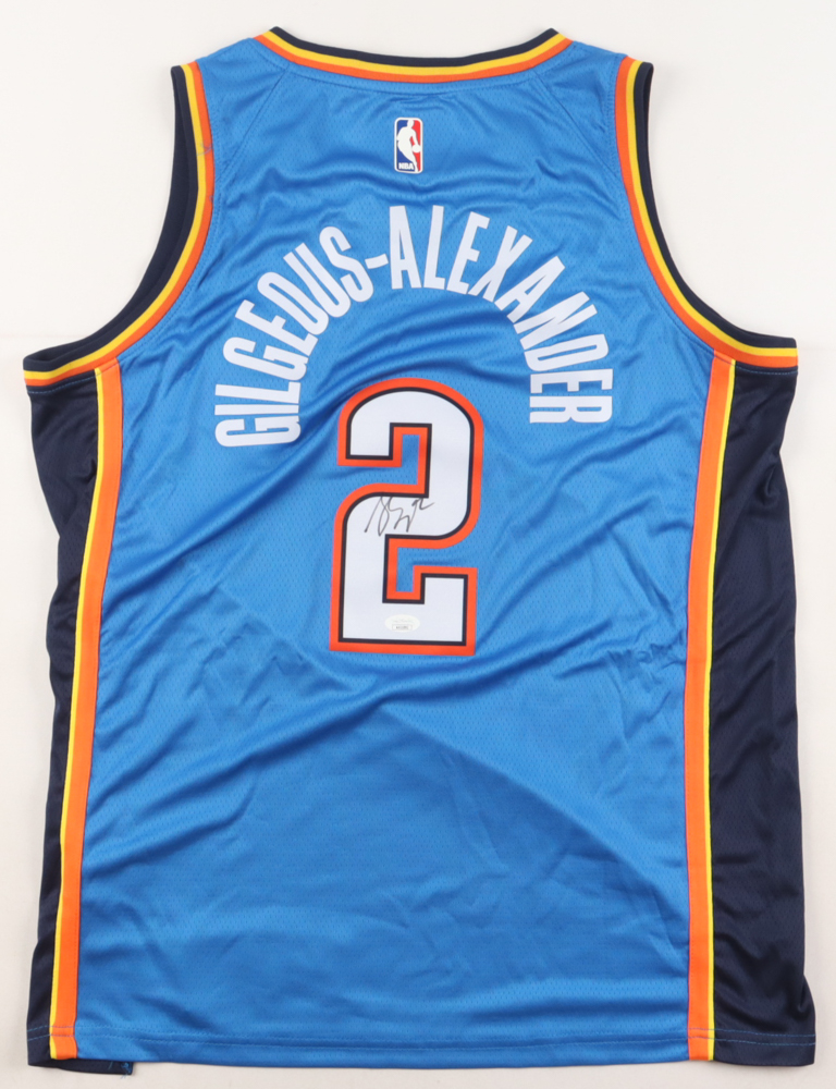 Shai Gilgeous-Alexander Signed Jersey (JSA) at PristineAuction.com Shai Gilgeous-Alexander Signed Jersey (JSA) at PristineAuction.com