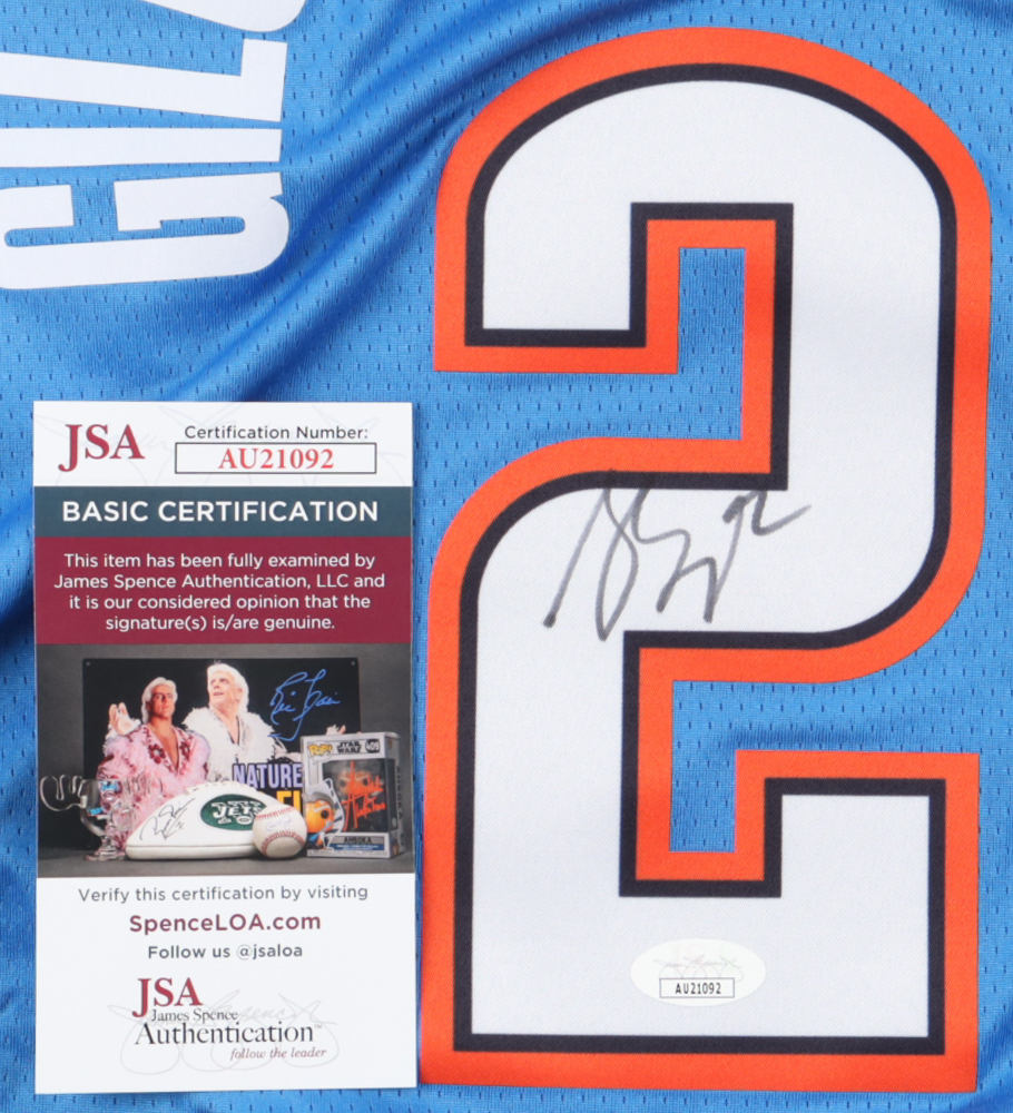 Shai Gilgeous-Alexander Signed Jersey (JSA) at PristineAuction.com Shai Gilgeous-Alexander Signed Jersey (JSA) at PristineAuction.com