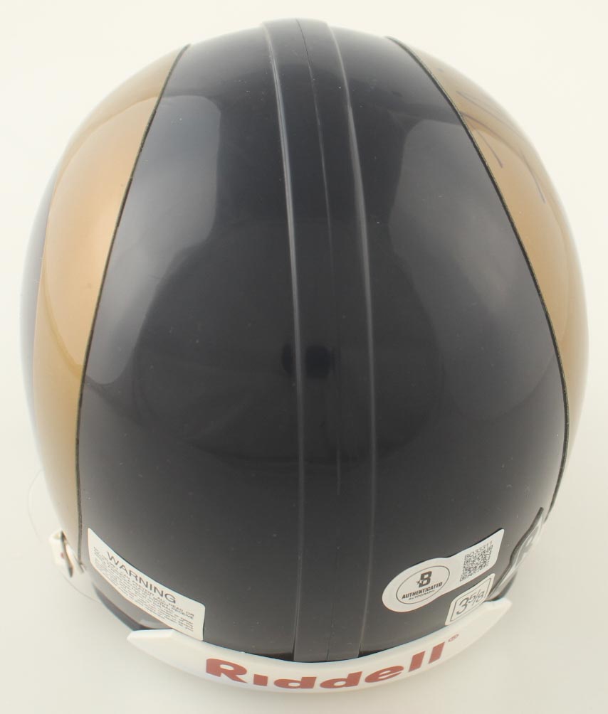 Flipper Anderson Signed Rams Throwback Mini Helmet (Beckett) at PristineAuction.com Flipper Anderson Signed Rams Throwback Mini Helmet (Beckett) at PristineAuction.com