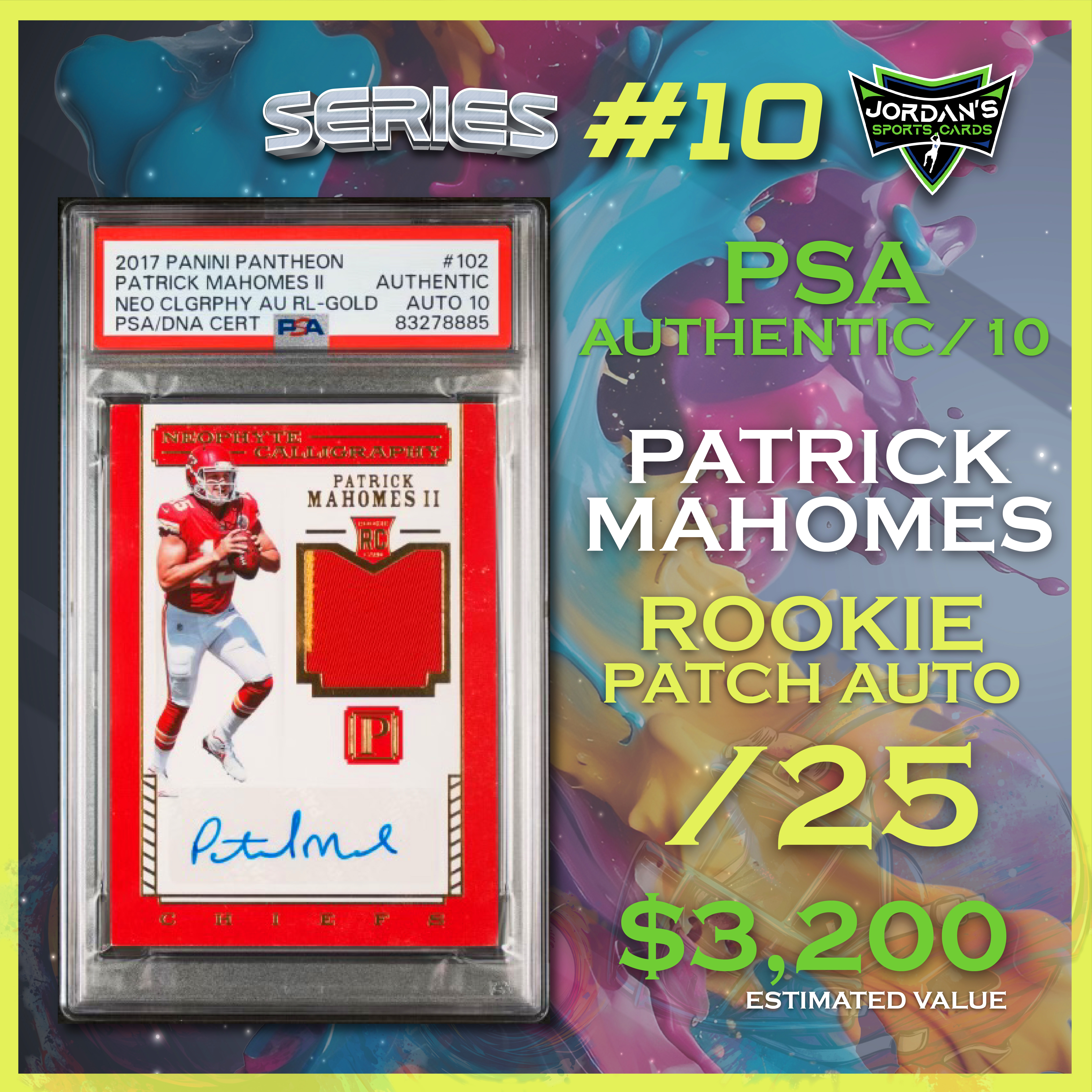 Platinum Quest Series 10 Sports Card Mystery Box Presented by Jordan's Sports Cards - (1) Graded PSA, BGS, or SGC Card Per Pack at PristineAuction.com Platinum Quest Series 10 Sports Card Mystery Box Presented by Jordan's Sports Cards - (1) Graded PSA, BGS, or SGC Card Per Pack at PristineAuction.com