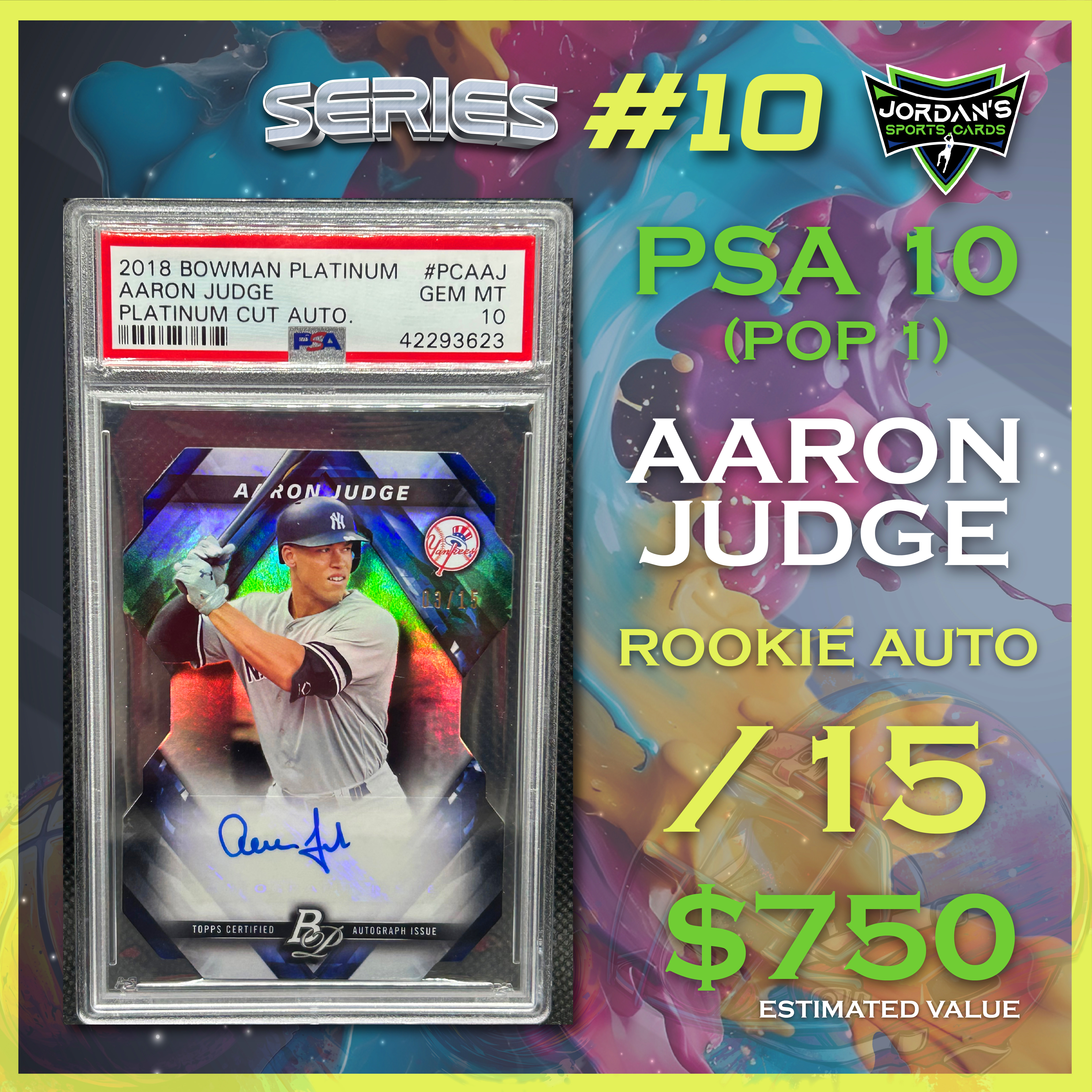Platinum Quest Series 10 Sports Card Mystery Box Presented by Jordan's Sports Cards - (1) Graded PSA, BGS, or SGC Card Per Pack at PristineAuction.com Platinum Quest Series 10 Sports Card Mystery Box Presented by Jordan's Sports Cards - (1) Graded PSA, BGS, or SGC Card Per Pack at PristineAuction.com