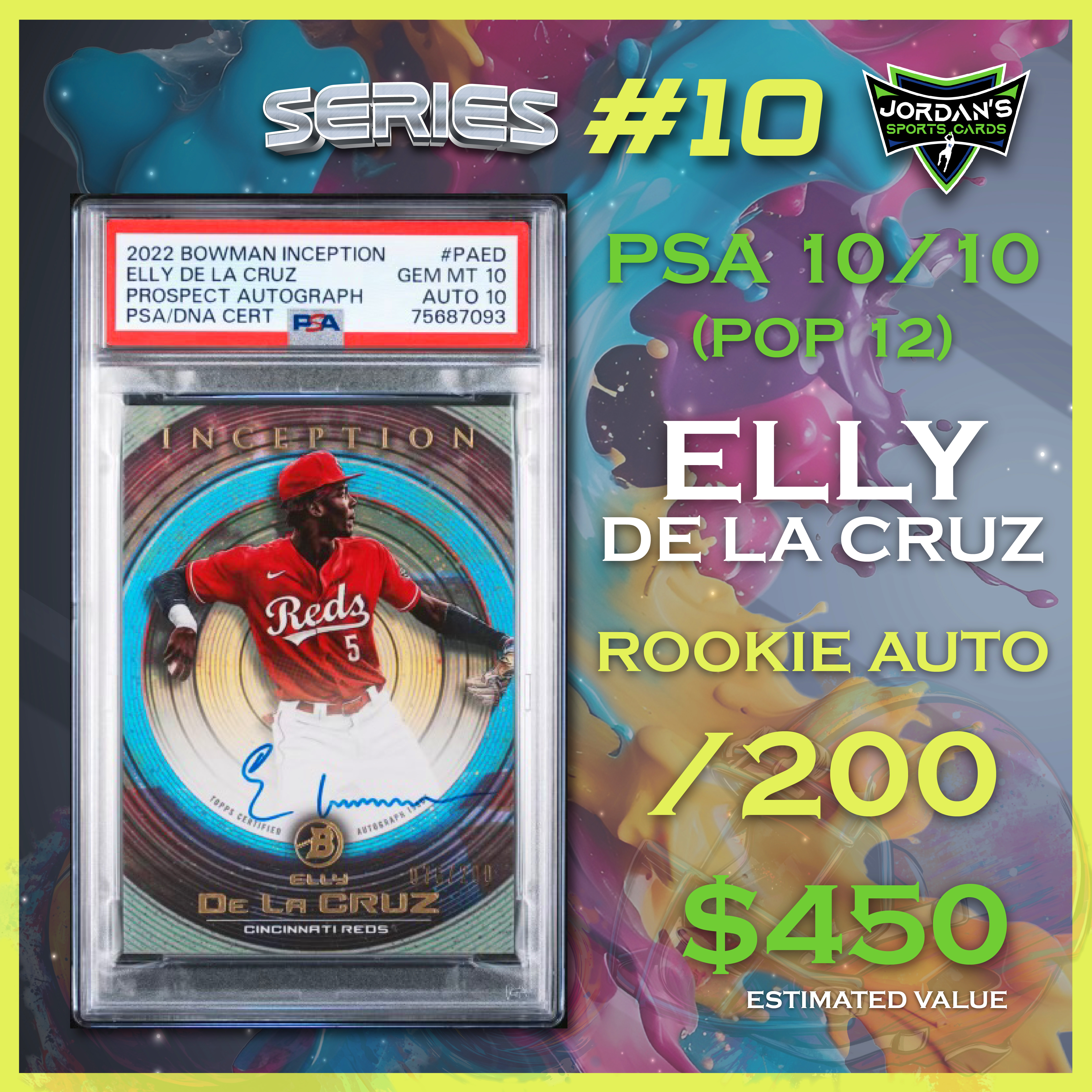 Platinum Quest Series 10 Sports Card Mystery Box Presented by Jordan's Sports Cards - (1) Graded PSA, BGS, or SGC Card Per Pack at PristineAuction.com Platinum Quest Series 10 Sports Card Mystery Box Presented by Jordan's Sports Cards - (1) Graded PSA, BGS, or SGC Card Per Pack at PristineAuction.com