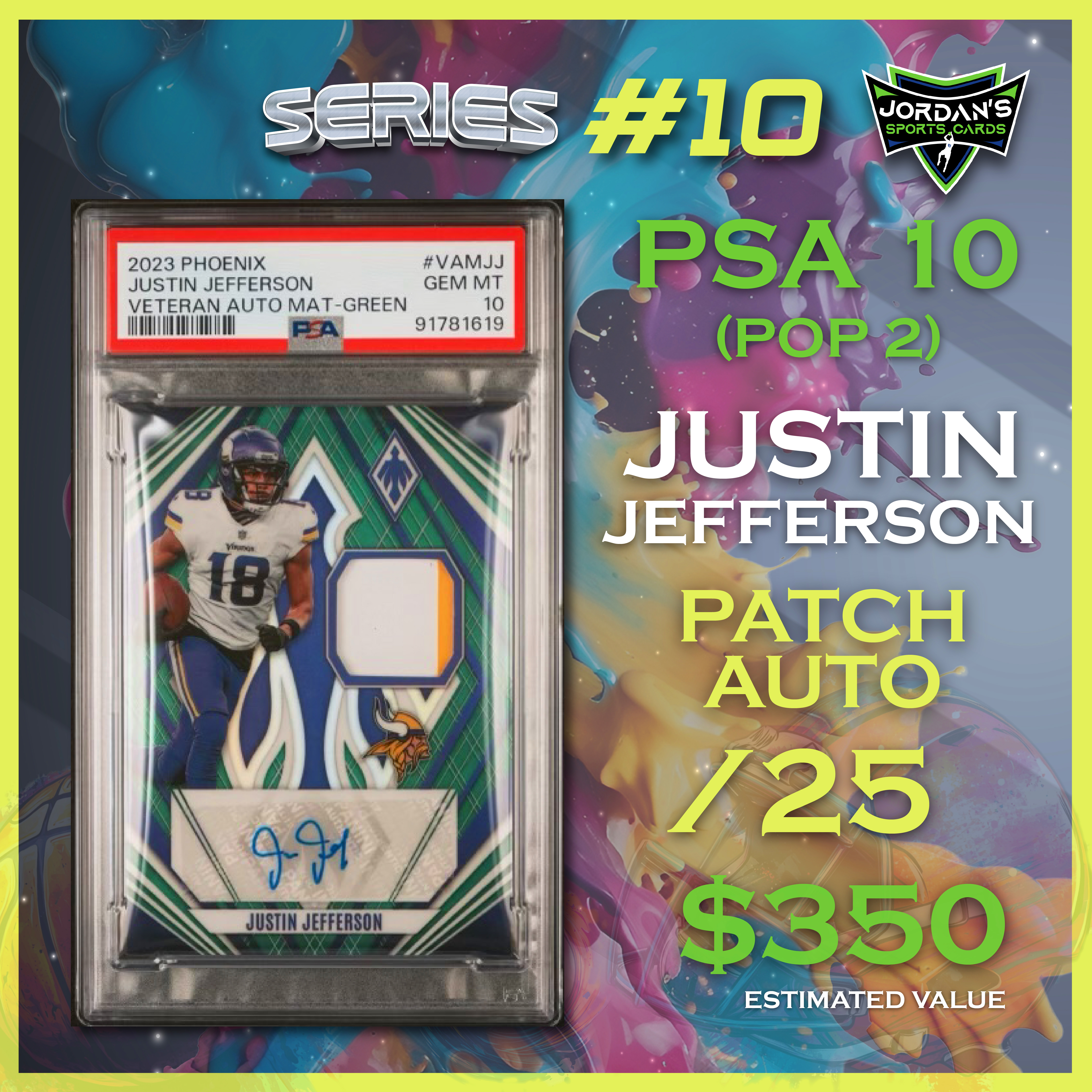 Platinum Quest Series 10 Sports Card Mystery Box Presented by Jordan's Sports Cards - (1) Graded PSA, BGS, or SGC Card Per Pack at PristineAuction.com Platinum Quest Series 10 Sports Card Mystery Box Presented by Jordan's Sports Cards - (1) Graded PSA, BGS, or SGC Card Per Pack at PristineAuction.com