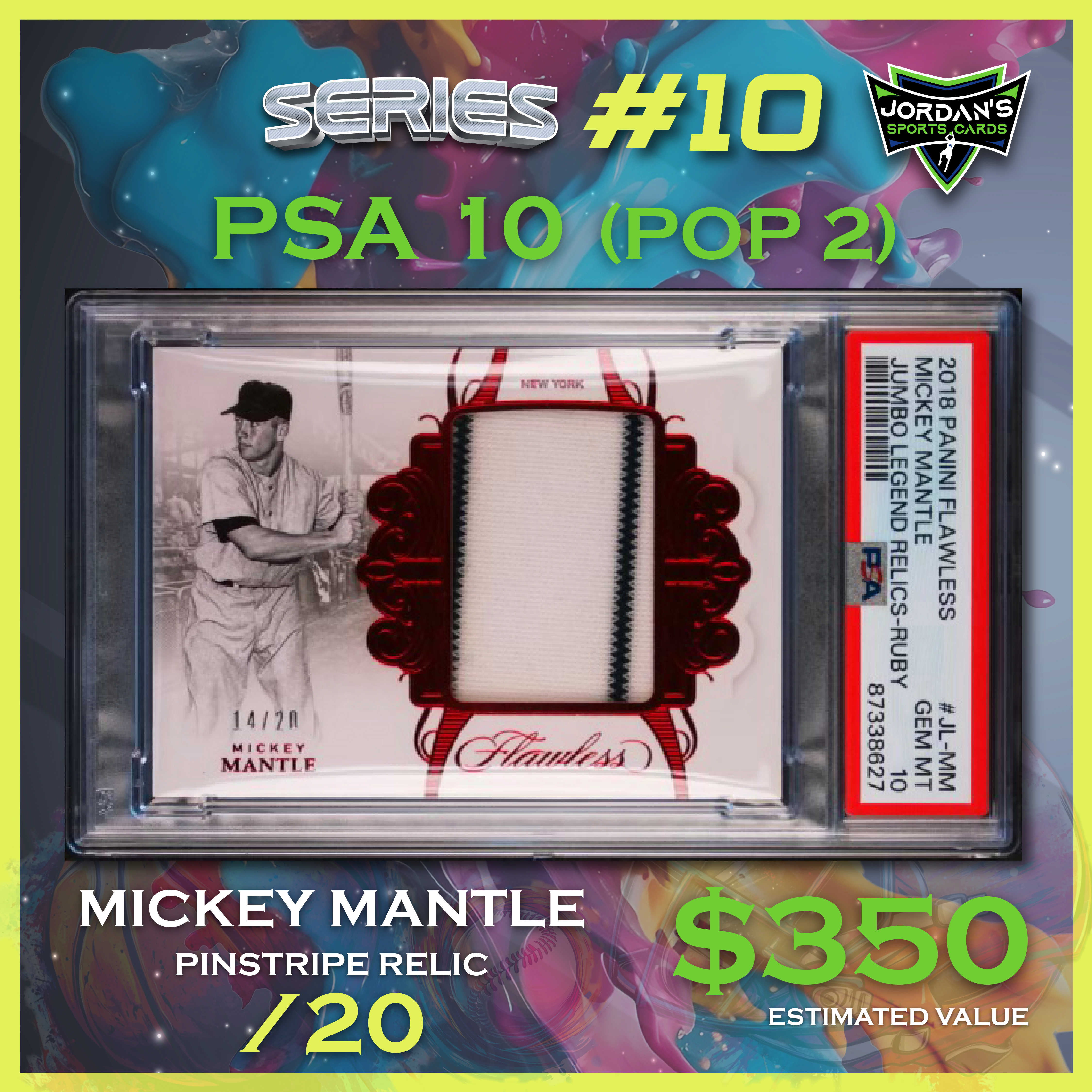 Platinum Quest Series 10 Sports Card Mystery Box Presented by Jordan's Sports Cards - (1) Graded PSA, BGS, or SGC Card Per Pack at PristineAuction.com Platinum Quest Series 10 Sports Card Mystery Box Presented by Jordan's Sports Cards - (1) Graded PSA, BGS, or SGC Card Per Pack at PristineAuction.com