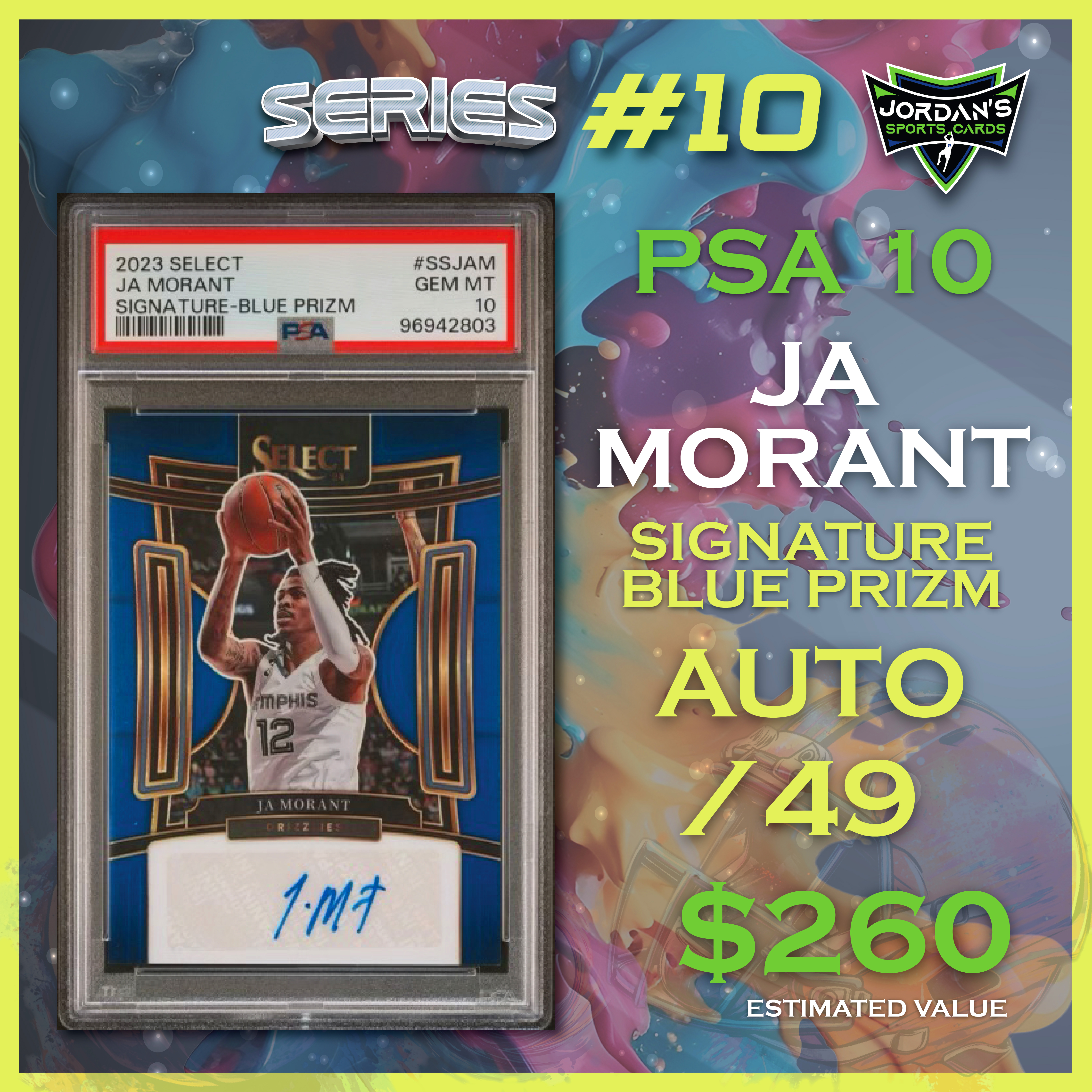 Platinum Quest Series 10 Sports Card Mystery Box Presented by Jordan's Sports Cards - (1) Graded PSA, BGS, or SGC Card Per Pack at PristineAuction.com Platinum Quest Series 10 Sports Card Mystery Box Presented by Jordan's Sports Cards - (1) Graded PSA, BGS, or SGC Card Per Pack at PristineAuction.com