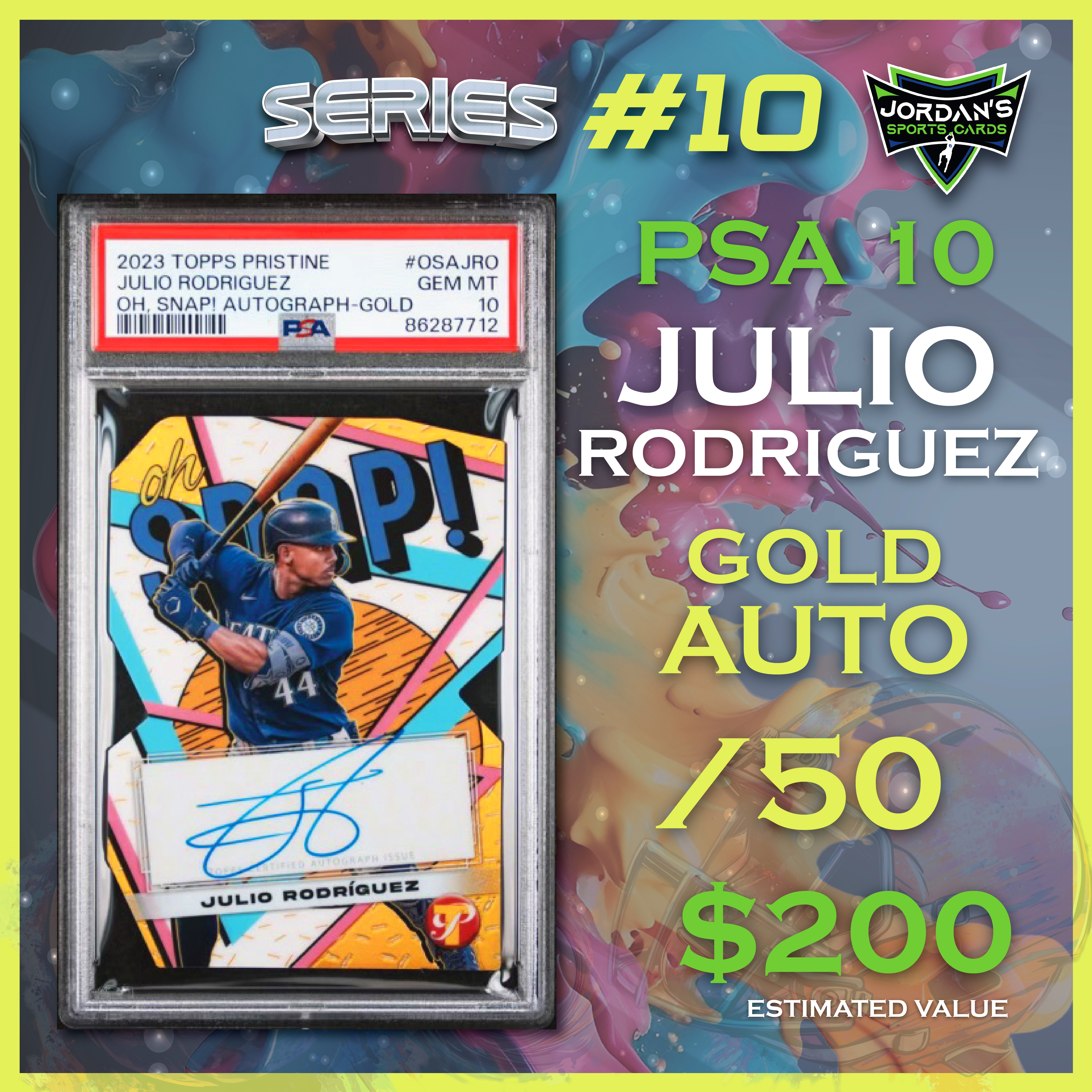 Platinum Quest Series 10 Sports Card Mystery Box Presented by Jordan's Sports Cards - (1) Graded PSA, BGS, or SGC Card Per Pack at PristineAuction.com Platinum Quest Series 10 Sports Card Mystery Box Presented by Jordan's Sports Cards - (1) Graded PSA, BGS, or SGC Card Per Pack at PristineAuction.com