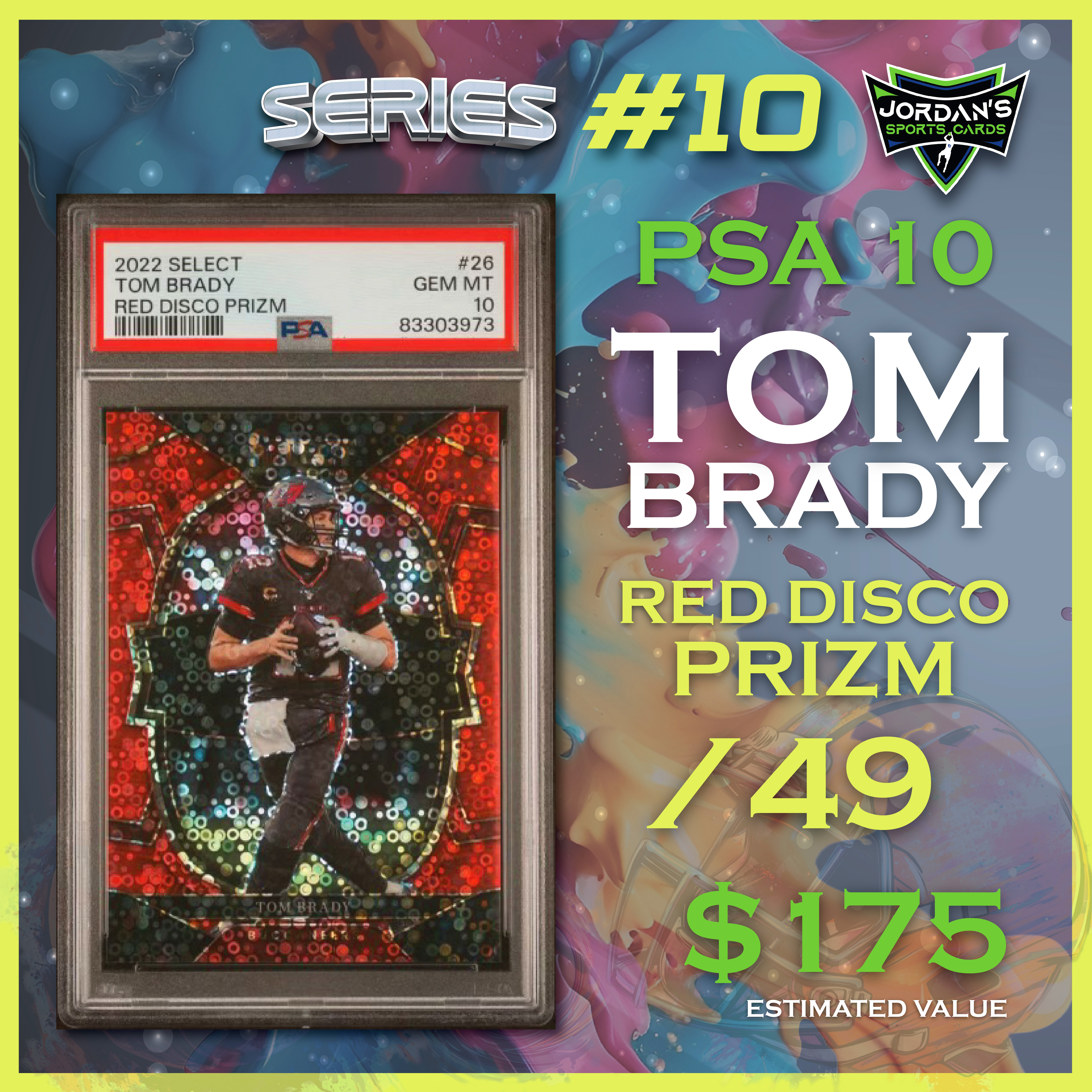 Platinum Quest Series 10 Sports Card Mystery Box Presented by Jordan's Sports Cards - (1) Graded PSA, BGS, or SGC Card Per Pack at PristineAuction.com Platinum Quest Series 10 Sports Card Mystery Box Presented by Jordan's Sports Cards - (1) Graded PSA, BGS, or SGC Card Per Pack at PristineAuction.com