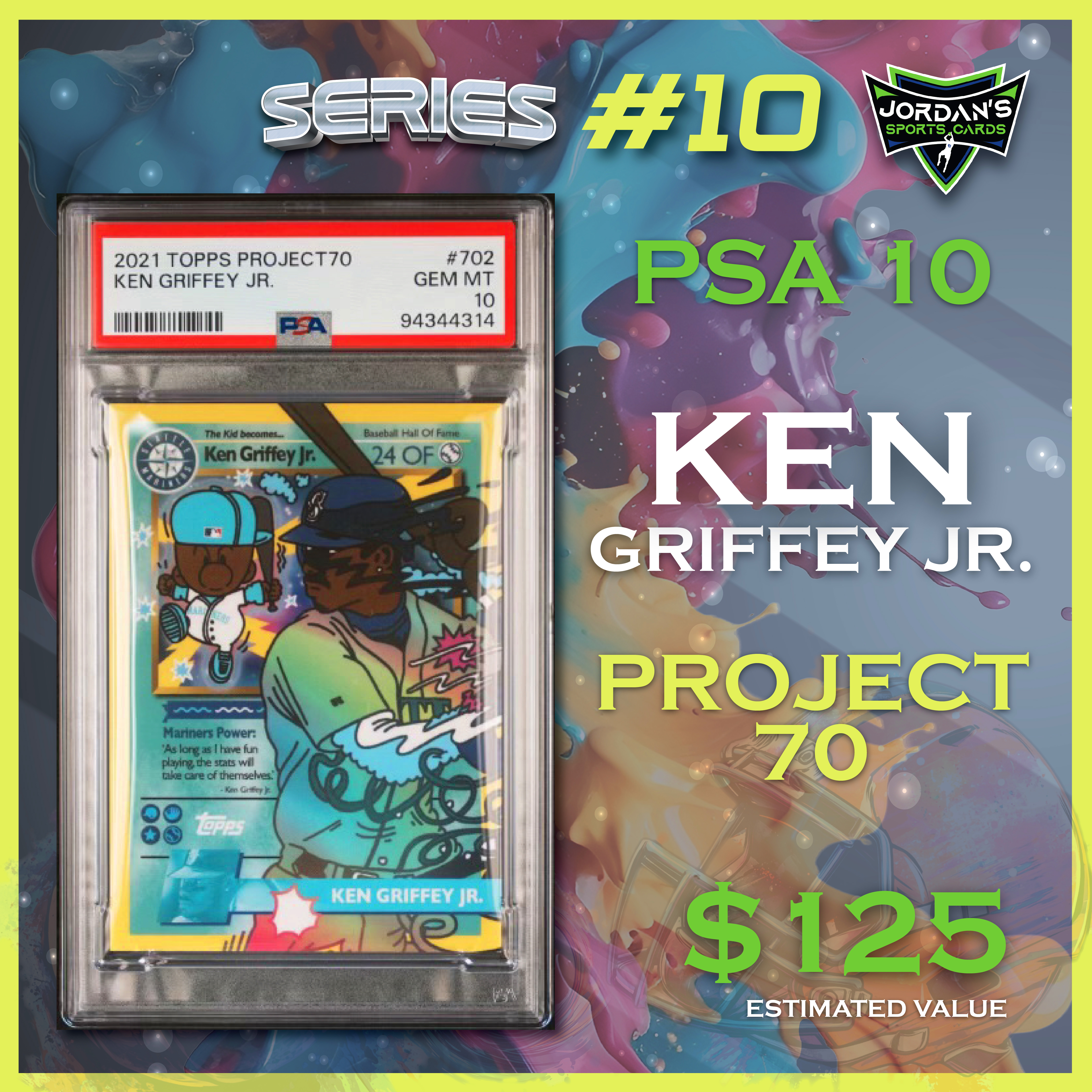 Platinum Quest Series 10 Sports Card Mystery Box Presented by Jordan's Sports Cards - (1) Graded PSA, BGS, or SGC Card Per Pack at PristineAuction.com Platinum Quest Series 10 Sports Card Mystery Box Presented by Jordan's Sports Cards - (1) Graded PSA, BGS, or SGC Card Per Pack at PristineAuction.com