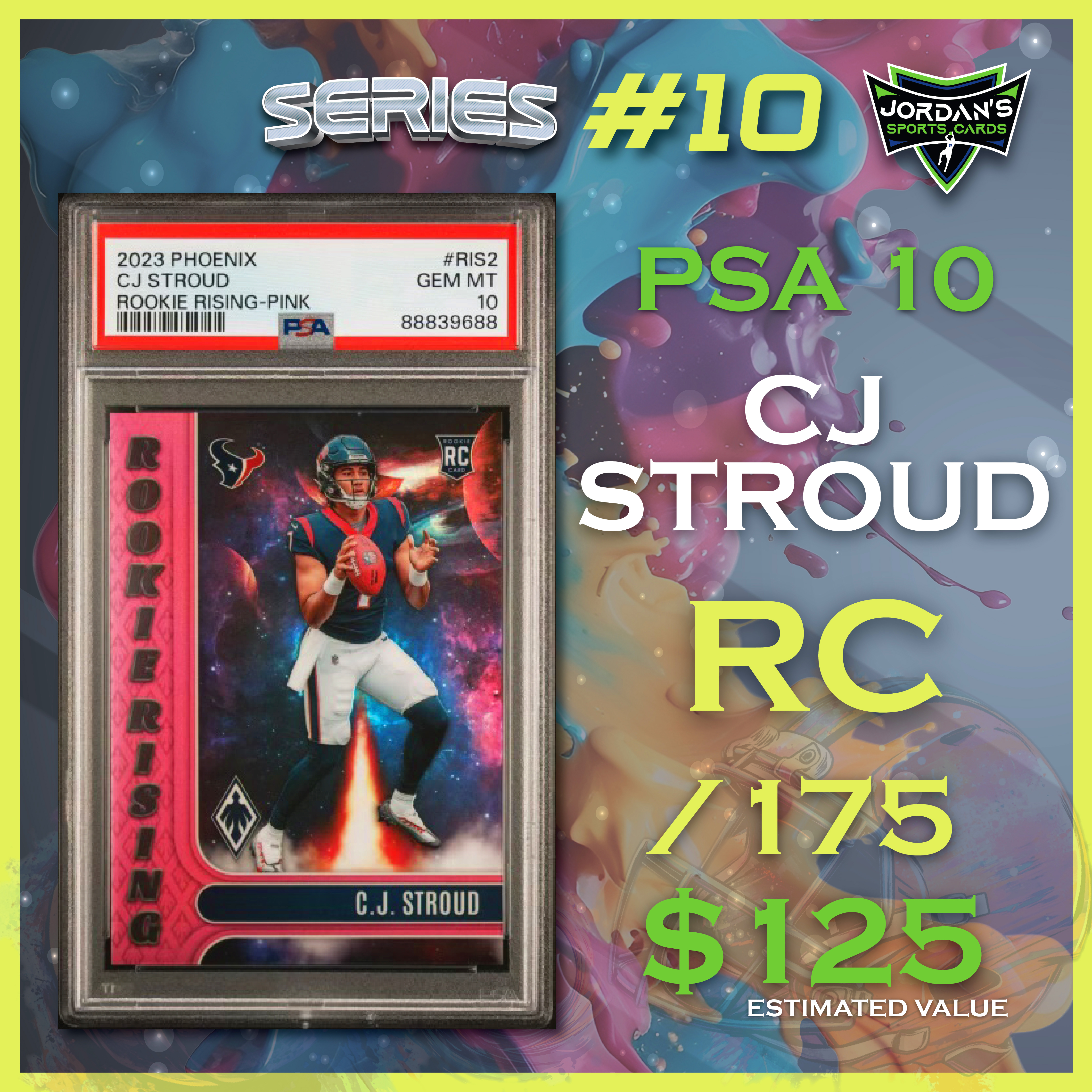Platinum Quest Series 10 Sports Card Mystery Box Presented by Jordan's Sports Cards - (1) Graded PSA, BGS, or SGC Card Per Pack at PristineAuction.com Platinum Quest Series 10 Sports Card Mystery Box Presented by Jordan's Sports Cards - (1) Graded PSA, BGS, or SGC Card Per Pack at PristineAuction.com