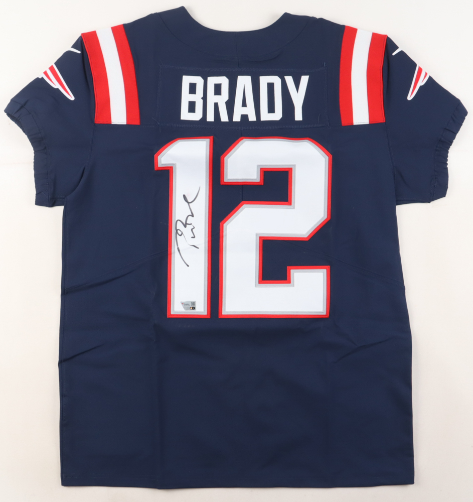 Tom Brady Signed Patriots Authentic Nike Jersey Jersey (Fanatics) at PristineAuction.com Tom Brady Signed Patriots Authentic Nike Jersey Jersey (Fanatics) at PristineAuction.com