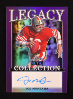 Joe Montana 2024 Leaf Legacy Collection #BA-JM7 Autograph SP Variation #7/10 at PristineAuction.com