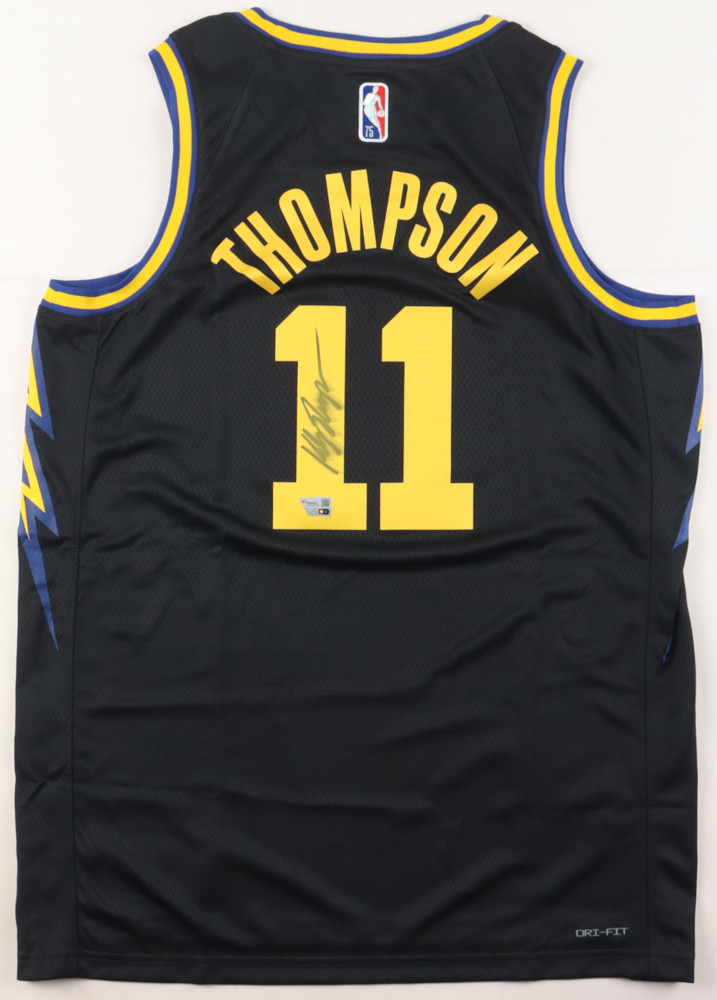 Klay Thompson Signed Warriors Jersey (Fanatics) at PristineAuction.com Klay Thompson Signed Warriors Jersey (Fanatics) at PristineAuction.com