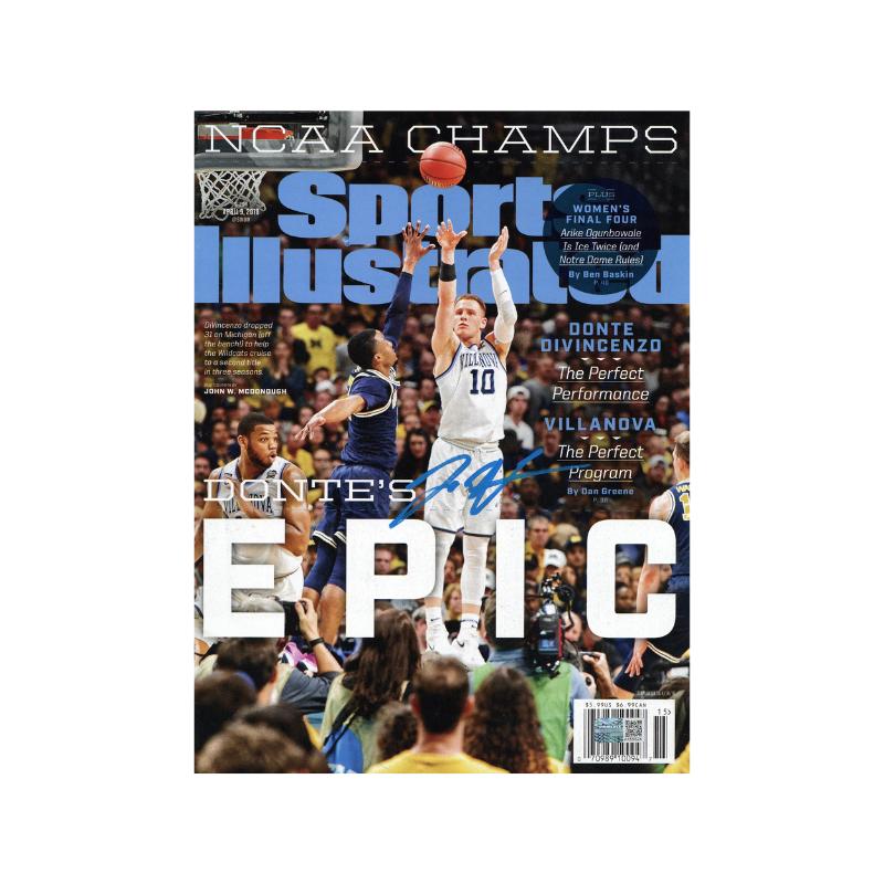 Donte DiVincenzo Signed 2018 "Sports Illustrated" Magazine (SteinerCX) at PristineAuction.com Donte DiVincenzo Signed 2018 "Sports Illustrated" Magazine (SteinerCX) at PristineAuction.com