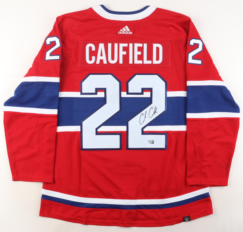Cole Caufield Signed Canadiens Jersey (Fanatics) at PristineAuction.com Cole Caufield Signed Canadiens Jersey (Fanatics) at PristineAuction.com