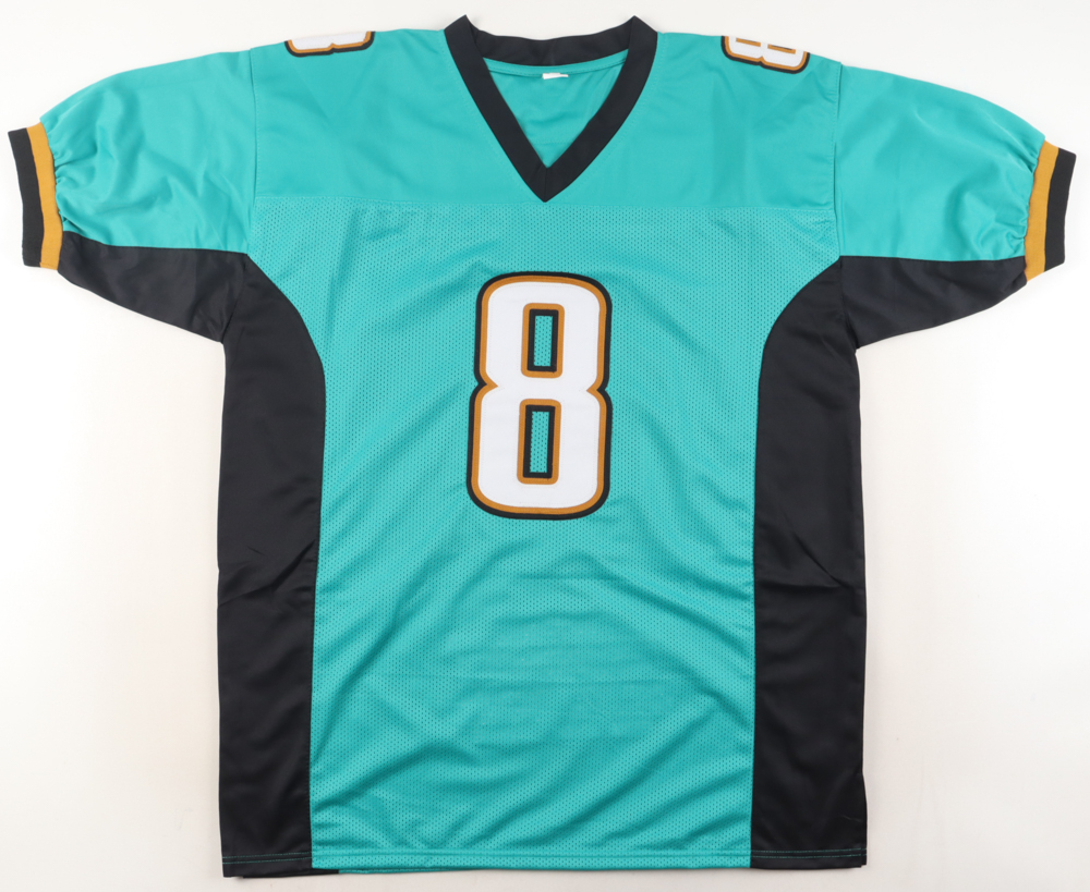 Mark Brunell Signed Career Highlight Stat Jersey (Schwartz) at PristineAuction.com Mark Brunell Signed Career Highlight Stat Jersey (Schwartz) at PristineAuction.com