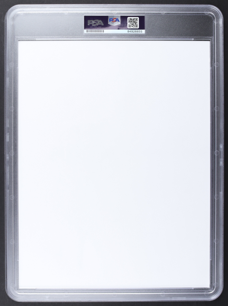 Pete Docter Signed "Monsters Inc." Mike Wazowski 8x10 Sketch (PSA) at PristineAuction.com Pete Docter Signed "Monsters Inc." Mike Wazowski 8x10 Sketch (PSA) at PristineAuction.com