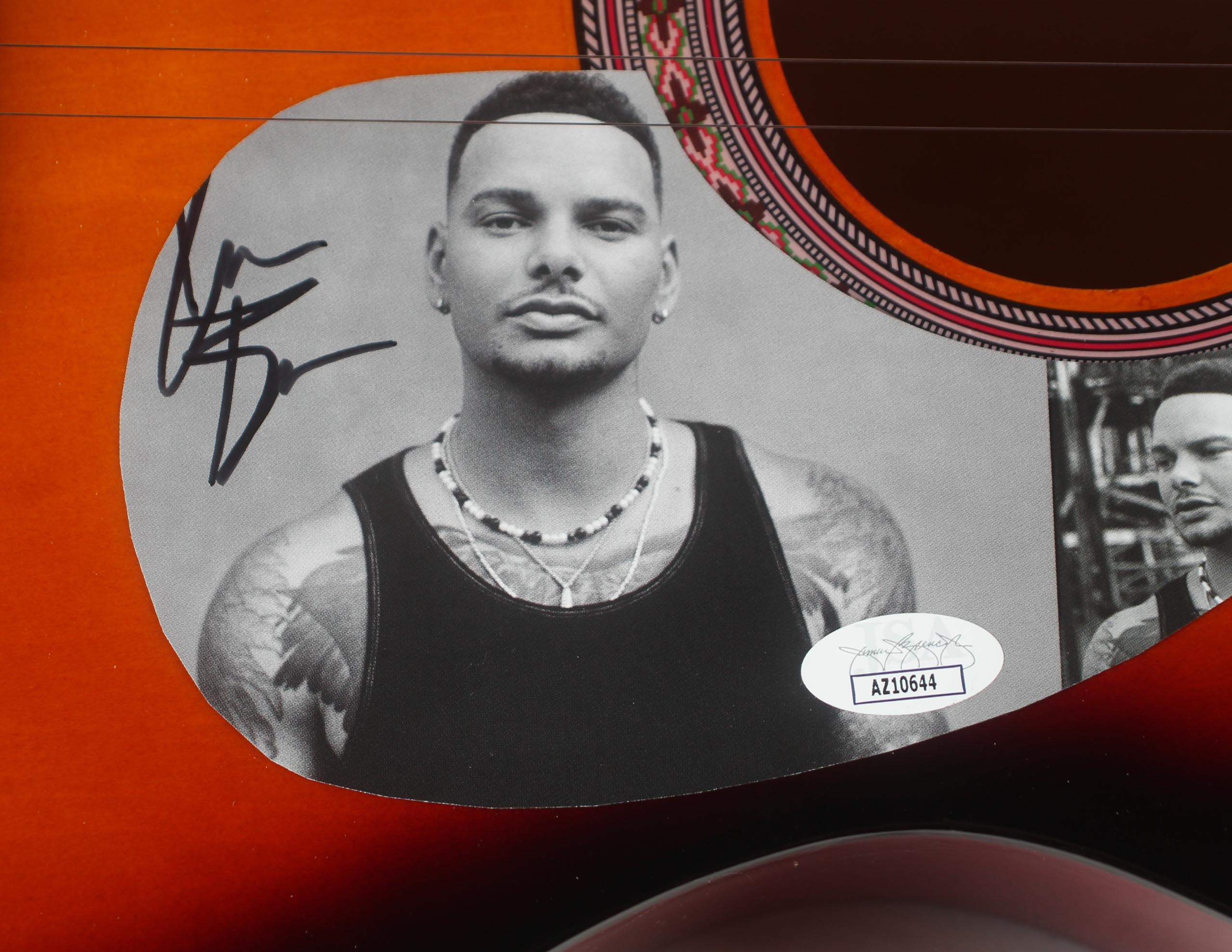 Kane Brown Signed 38" Acoustic Guitar (JSA) at PristineAuction.com Kane Brown Signed 38" Acoustic Guitar (JSA) at PristineAuction.com
