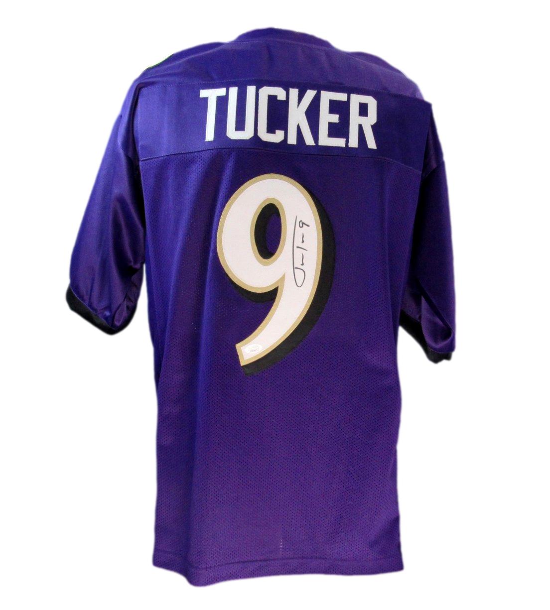 Justin Tucker Signed Jersey (JSA) at PristineAuction.com Justin Tucker Signed Jersey (JSA) at PristineAuction.com