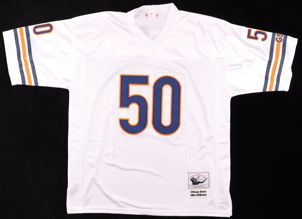 Mike Singletary Signed Bears Jersey Inscribed "HOF 98" & "Heart of the Defense" (JSA) at PristineAuction.com Mike Singletary Signed Bears Jersey Inscribed "HOF 98" & "Heart of the Defense" (JSA) at PristineAuction.com