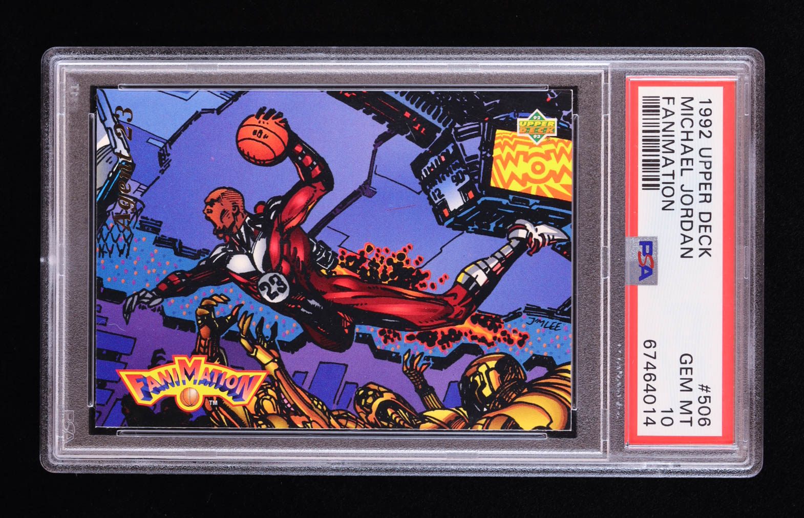 Michael Jordan 1992-93 Upper Deck #506 FAN (PSA 10) at PristineAuction.com Michael Jordan 1992-93 Upper Deck #506 FAN (PSA 10) at PristineAuction.com