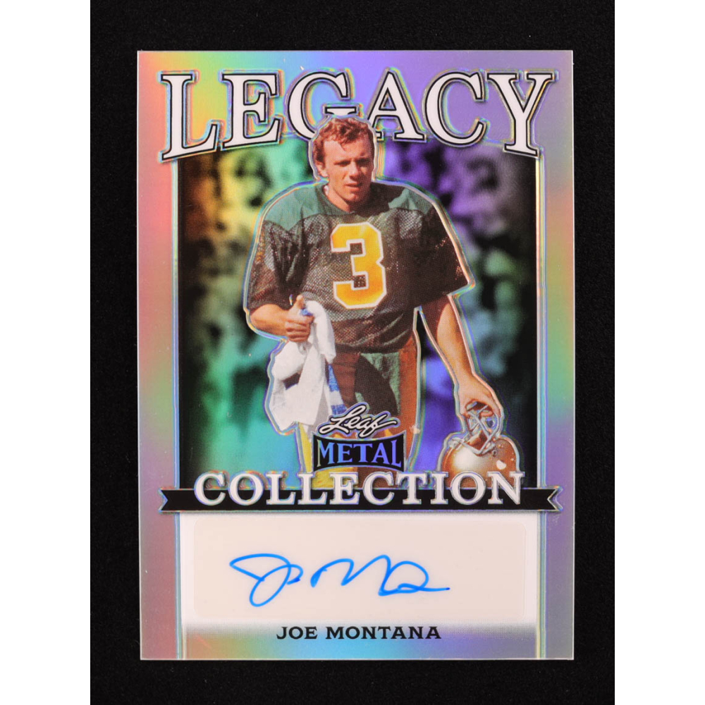 Joe Montana 2024 Leaf Legacy Collection #BA-JM3 Autograph SP Variation #29/35 at PristineAuction.com