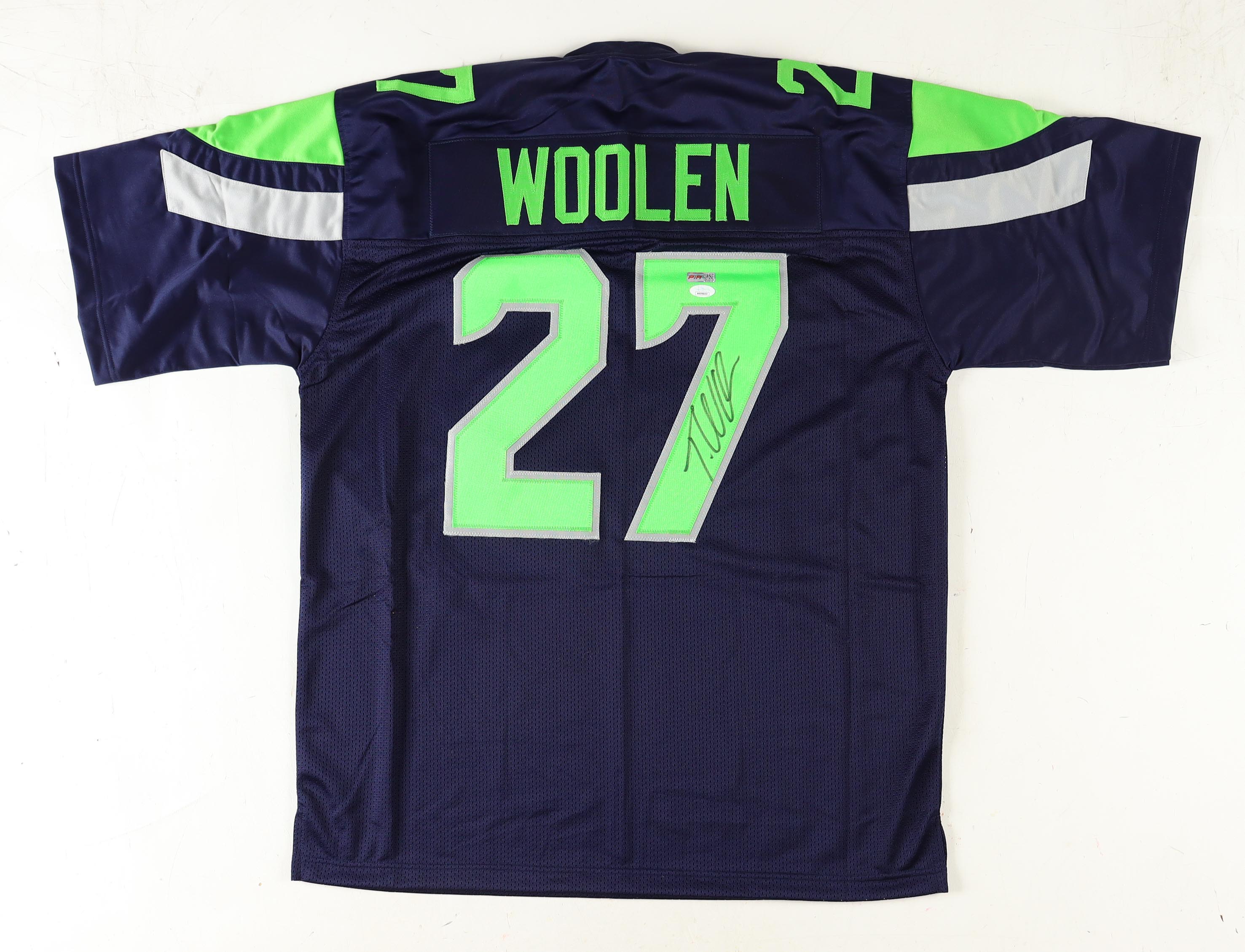 Tariq Woolen Signed Jersey (JSA & PIA) at PristineAuction.com Tariq Woolen Signed Jersey (JSA & PIA) at PristineAuction.com