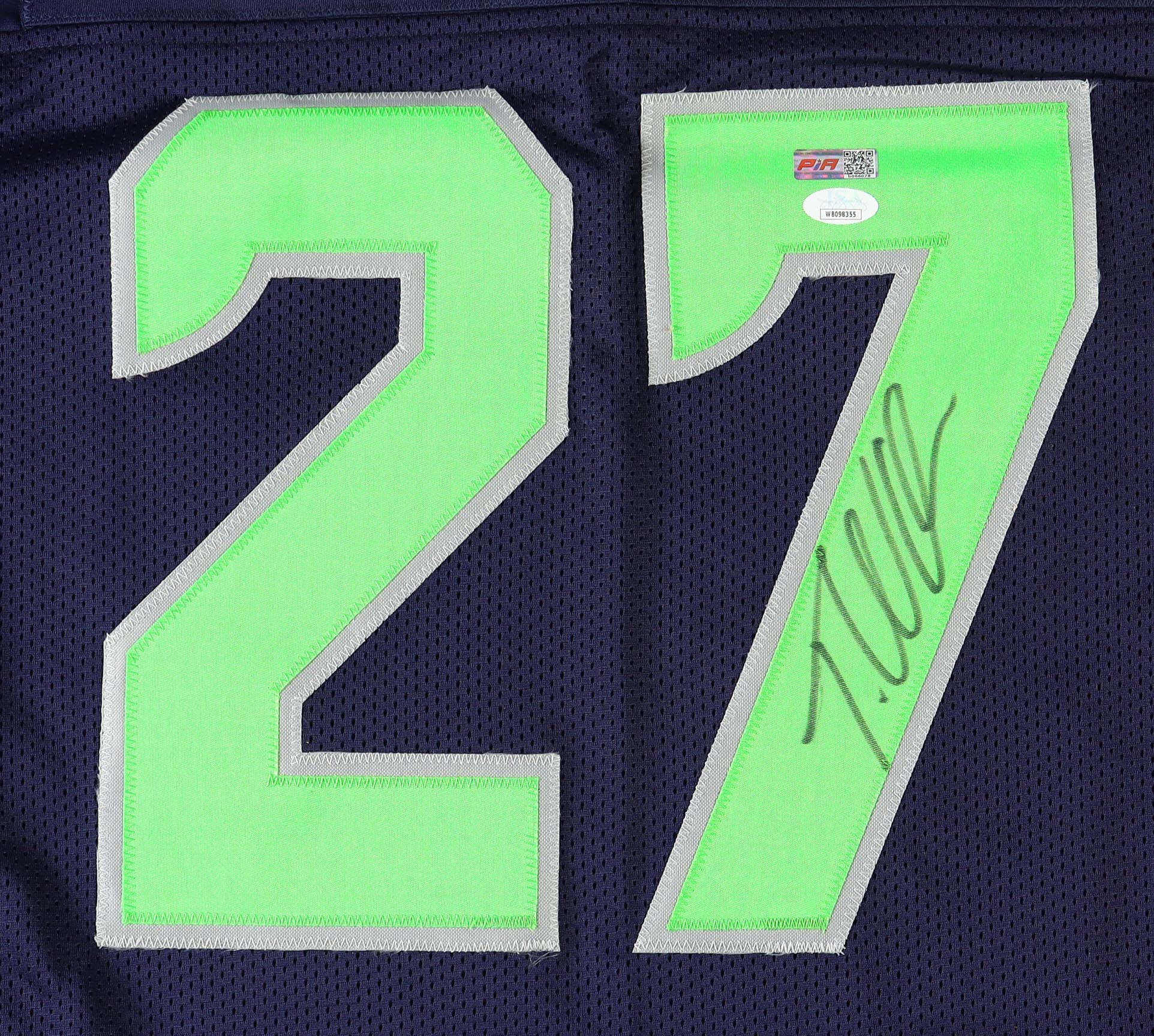 Tariq Woolen Signed Jersey (JSA & PIA) at PristineAuction.com Tariq Woolen Signed Jersey (JSA & PIA) at PristineAuction.com