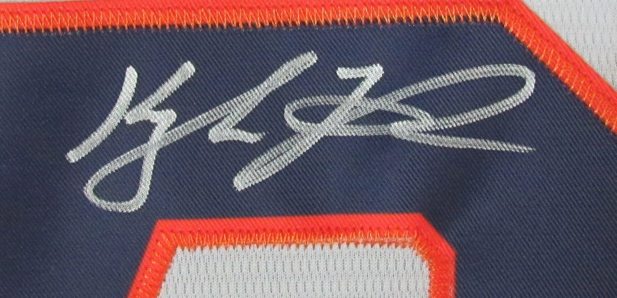 Kyle Tucker Signed Astros Jersey (Beckett) at PristineAuction.com Kyle Tucker Signed Astros Jersey (Beckett) at PristineAuction.com