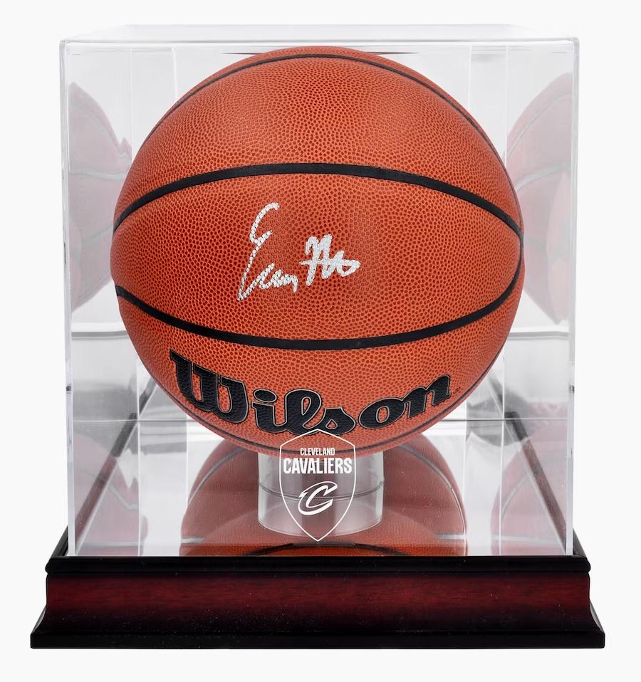 Evan Mobley Signed Wilson NBA Basketball with Display Case (Fanatics) at PristineAuction.com Evan Mobley Signed Wilson NBA Basketball with Display Case (Fanatics) at PristineAuction.com