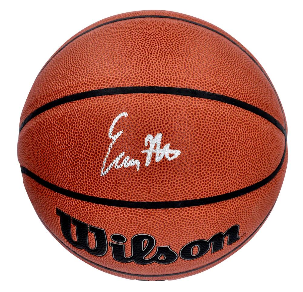 Evan Mobley Signed Wilson NBA Basketball with Display Case (Fanatics) at PristineAuction.com Evan Mobley Signed Wilson NBA Basketball with Display Case (Fanatics) at PristineAuction.com