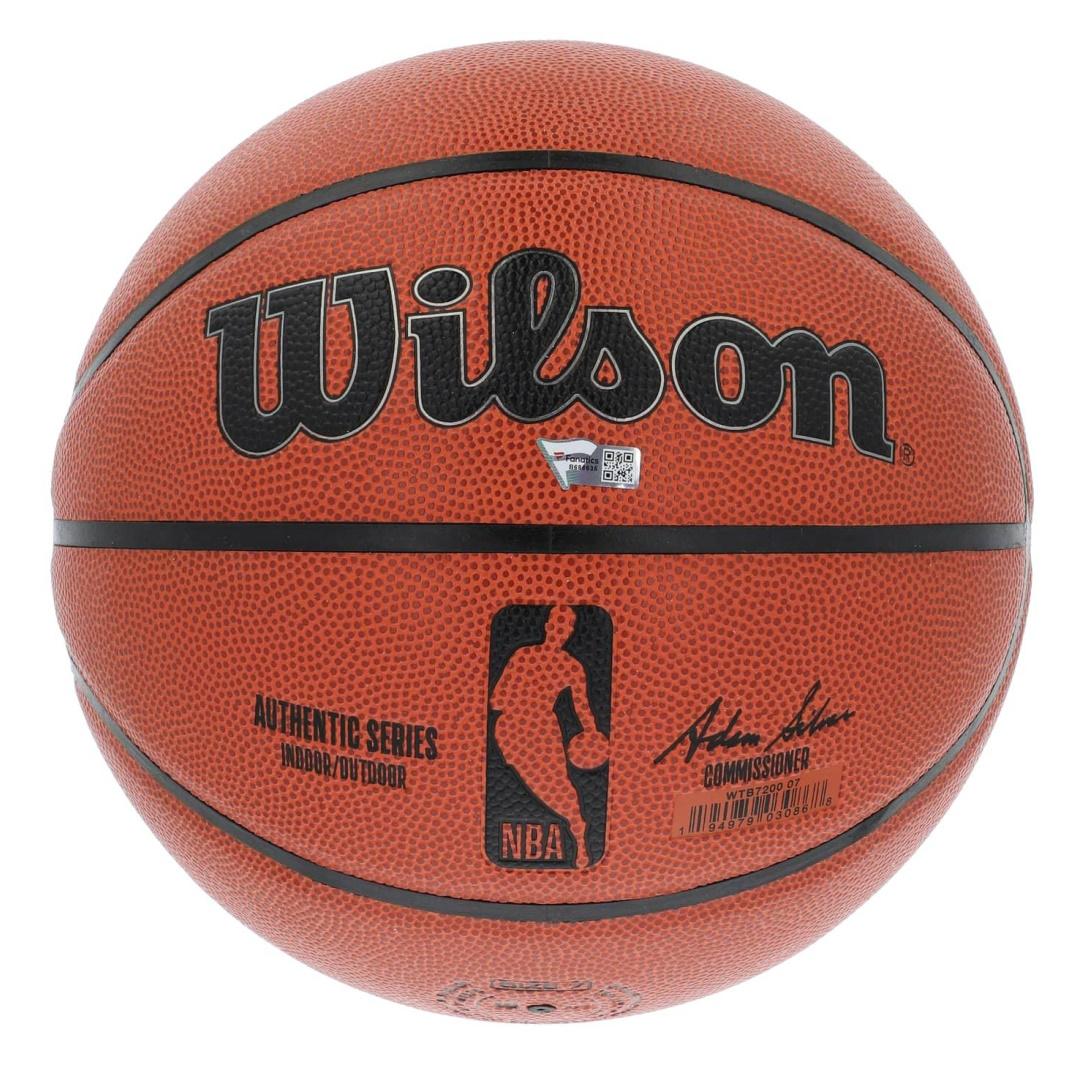 Evan Mobley Signed Wilson NBA Basketball with Display Case (Fanatics) at PristineAuction.com Evan Mobley Signed Wilson NBA Basketball with Display Case (Fanatics) at PristineAuction.com