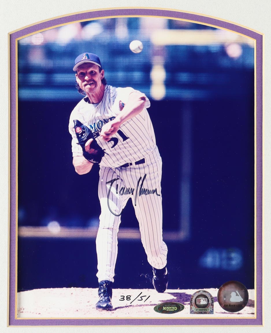 Randy Johnson Signed Diamondbacks LE Custom Framed Photo Display (MLB) at PristineAuction.com Randy Johnson Signed Diamondbacks LE Custom Framed Photo Display (MLB) at PristineAuction.com