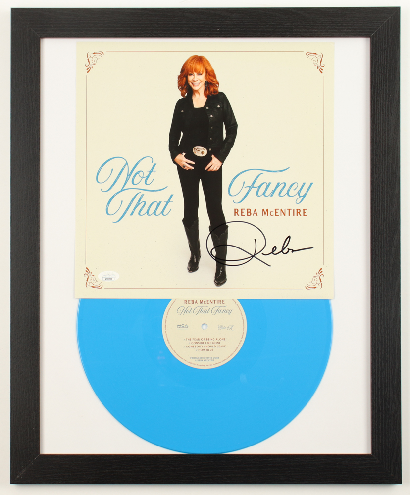 Reba McEntire Signed "Not That Fancy" Custom Framed Record Album Sleeve Display (JSA) at PristineAuction.com Reba McEntire Signed "Not That Fancy" Custom Framed Record Album Sleeve Display (JSA) at PristineAuction.com