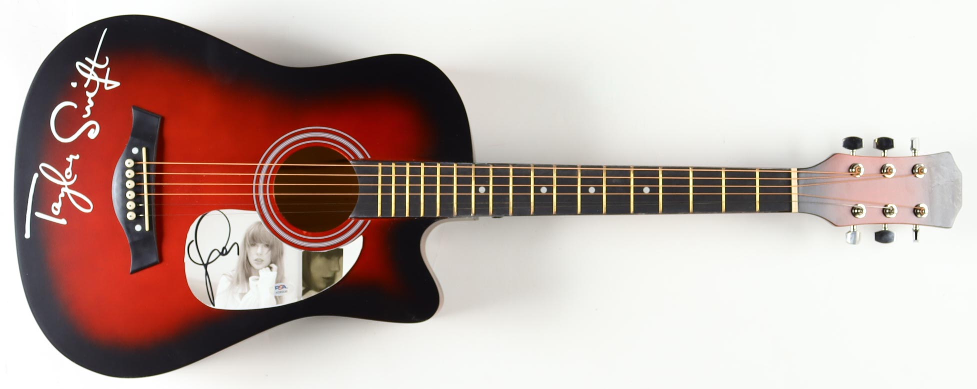 Taylor Swift Signed 38" Acoustic Guitar (PSA) at PristineAuction.com Taylor Swift Signed 38" Acoustic Guitar (PSA) at PristineAuction.com