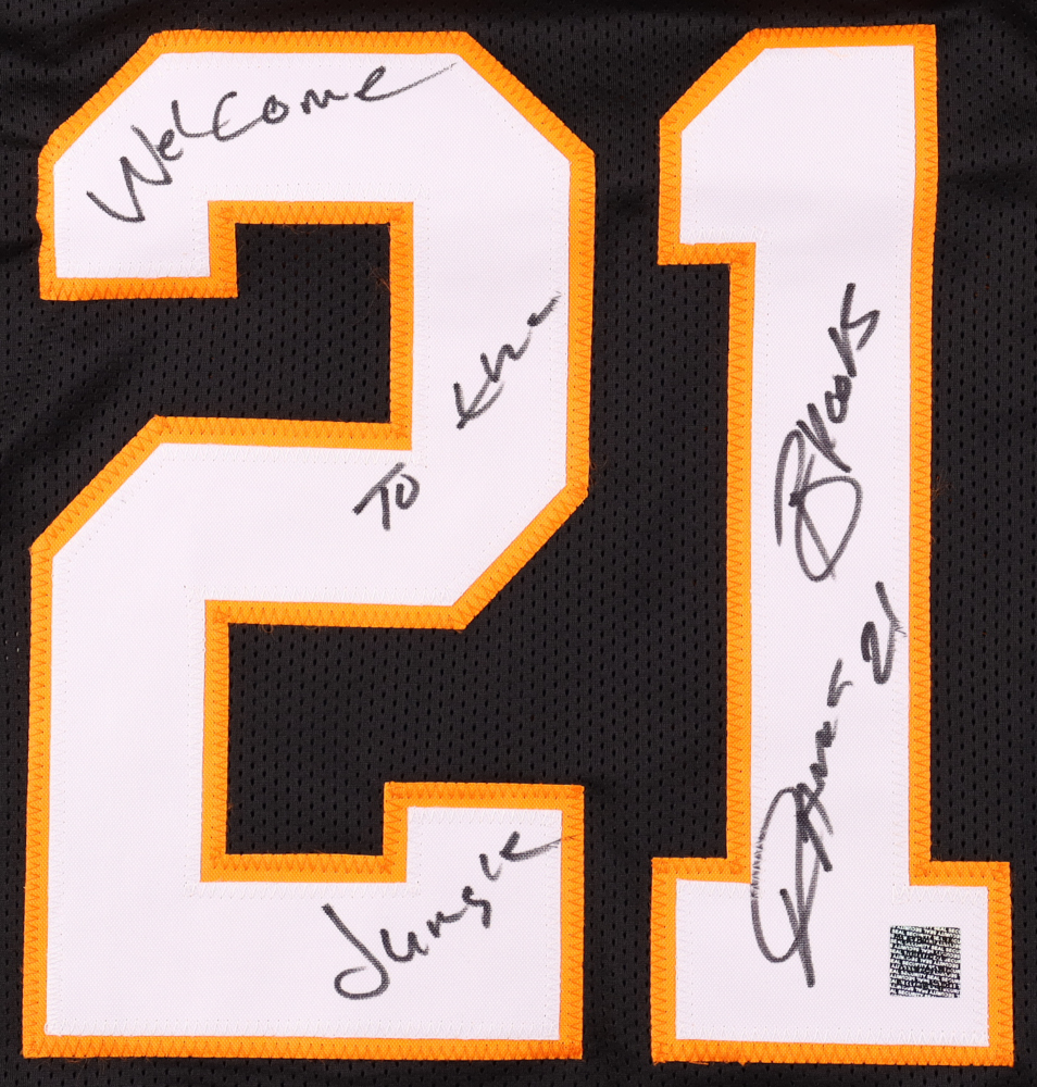 James Brooks Signed Jersey Inscribed "Welcome To The Jungle" (Playball Ink) at PristineAuction.com James Brooks Signed Jersey Inscribed "Welcome To The Jungle" (Playball Ink) at PristineAuction.com