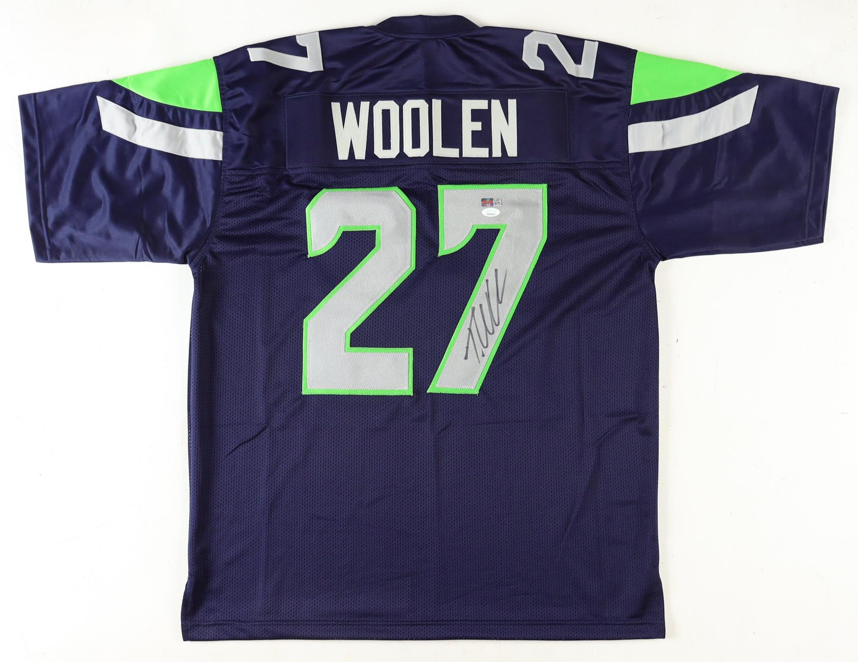 Tariq Woolen Signed Jersey (JSA & PIA) at PristineAuction.com Tariq Woolen Signed Jersey (JSA & PIA) at PristineAuction.com