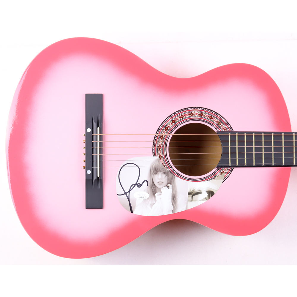 Taylor Swift Signed 38" Acoustic Guitar (JSA) at PristineAuction.com