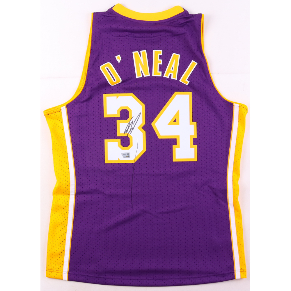 Mitchell & Ness Men's NBA West Authentic Jersey 2004 All-Star Shaquille O'Neal Jerseys