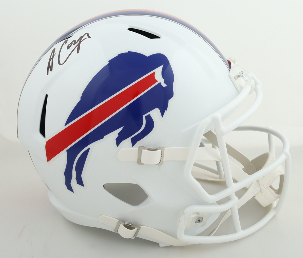 Amari Cooper Signed Bills Full-Size Speed Helmet (Beckett) at PristineAuction.com Amari Cooper Signed Bills Full-Size Speed Helmet (Beckett) at PristineAuction.com