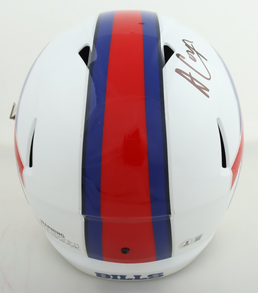 Amari Cooper Signed Bills Full-Size Speed Helmet (Beckett) at PristineAuction.com Amari Cooper Signed Bills Full-Size Speed Helmet (Beckett) at PristineAuction.com