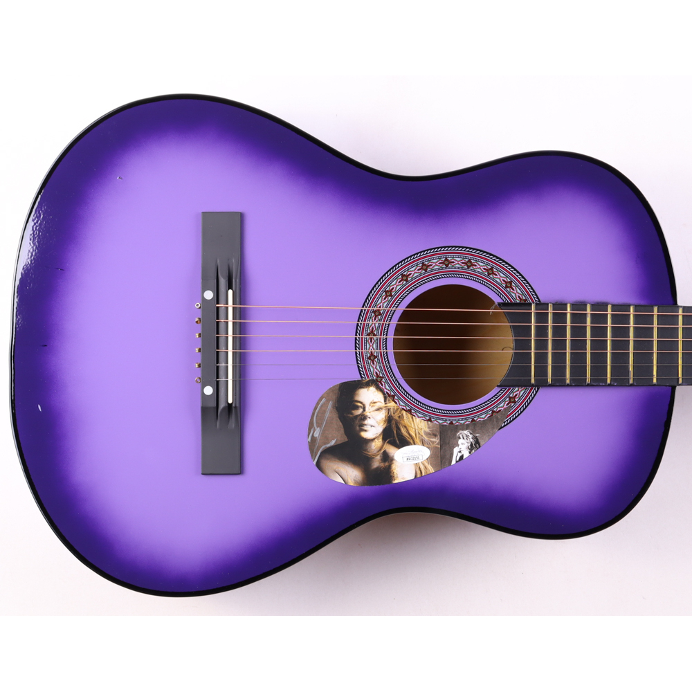 Shania Twain Guitar with Signed Custom Insert Pickguard (JSA) at PristineAuction.com